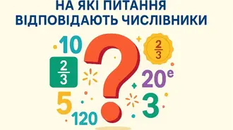 На які питання відповідають числівники: розбір усіх типів з прикладами