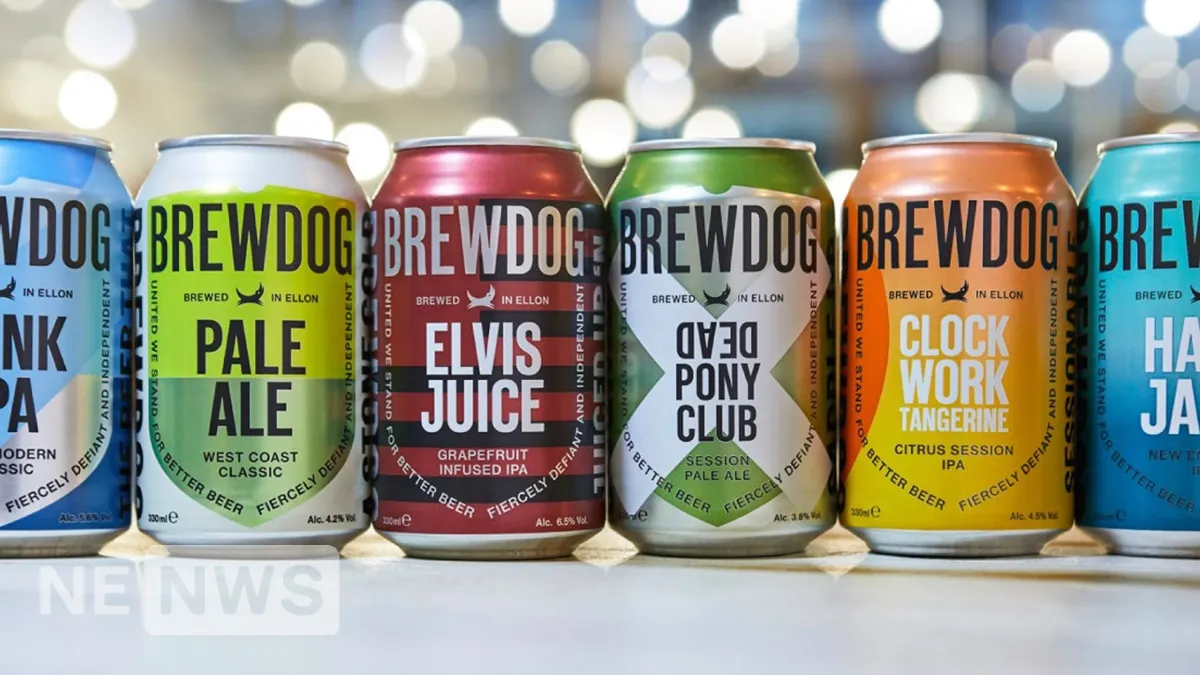 Різновиди смаків популярного пива BrewDog