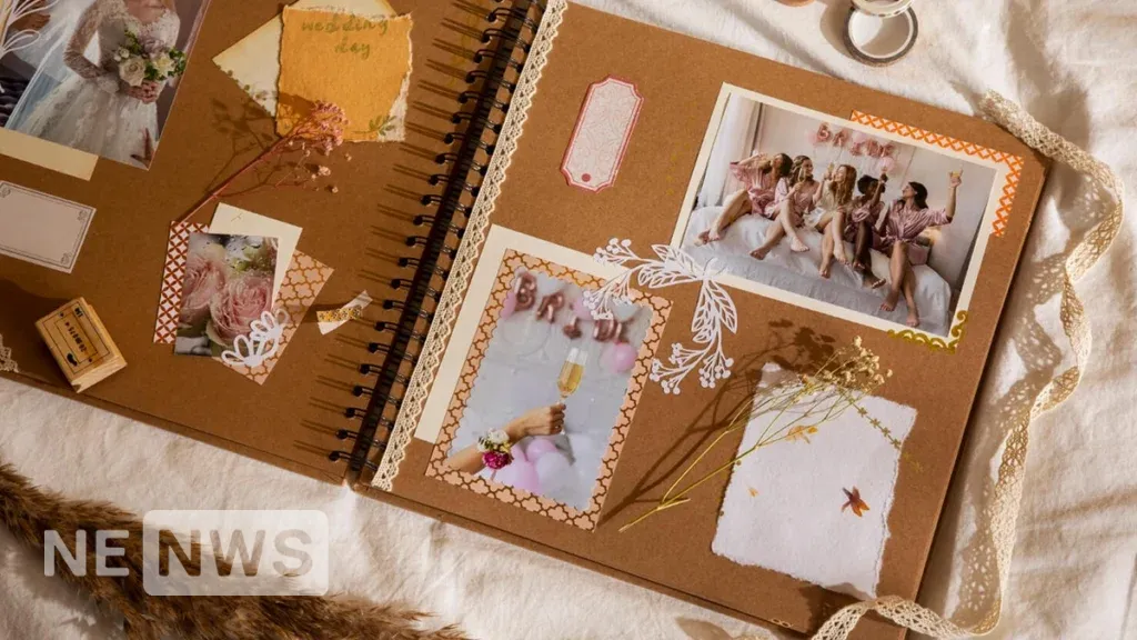 Wedding captions for a photo album for friends