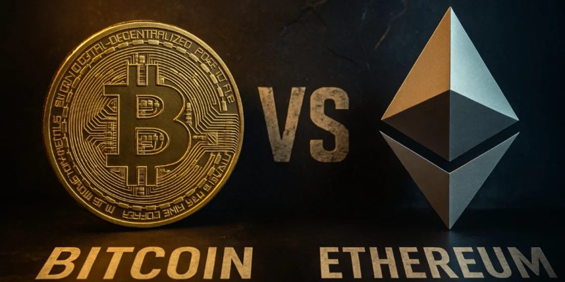 Чим відрізняється Bitcoin від Ethereum – порівняння функцій, інвестиційної привабливості