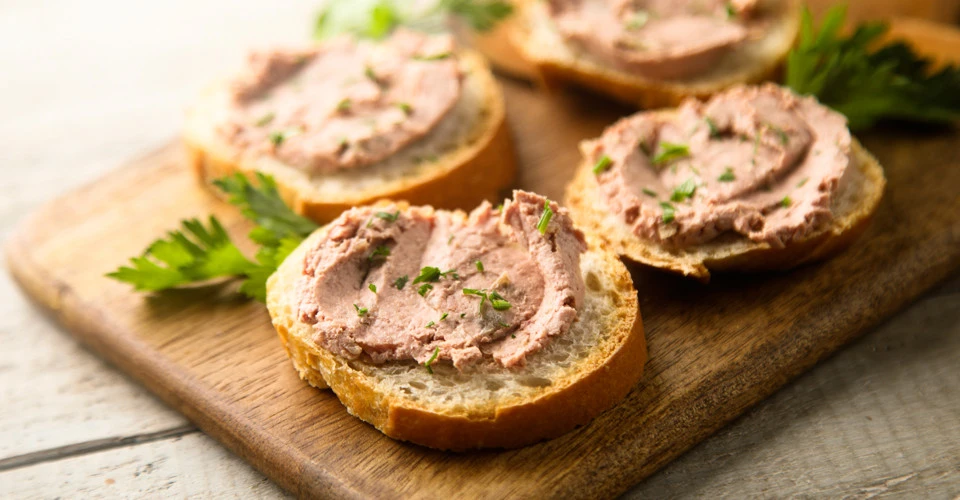 Chicken liver pâté — step-by-step recipe