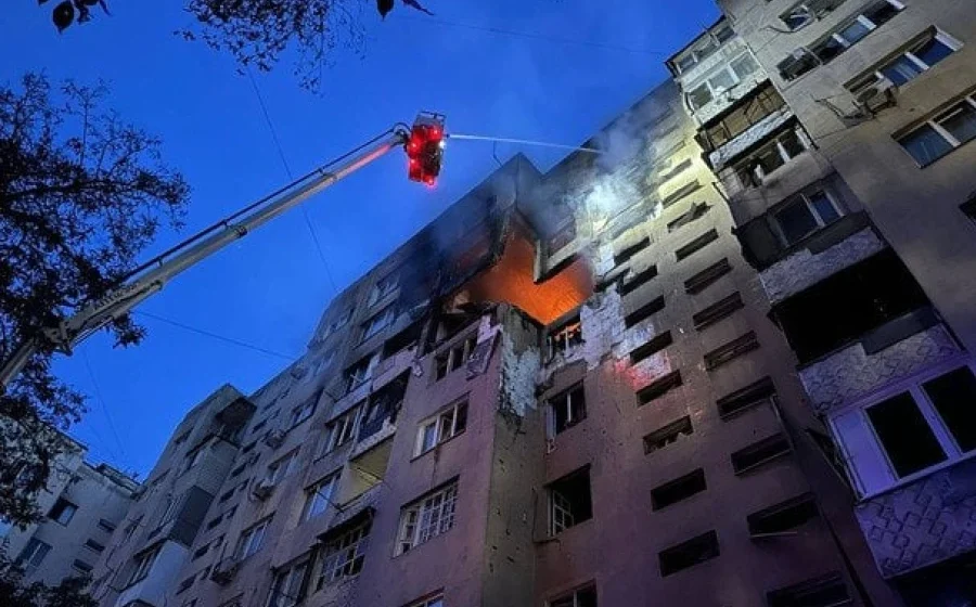Атака дронами на Одесу: поранено п’ятьох осіб