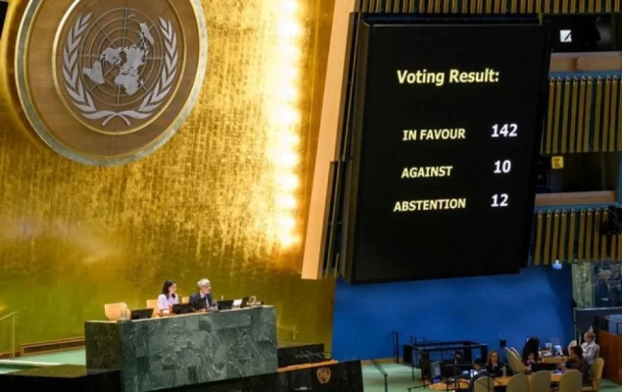 ООН підтримала Нью-Йоркську декларацію щодо мирного врегулювання палестинського питання