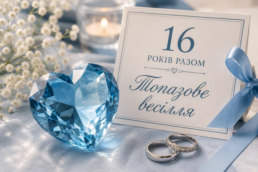 16 років весілля: яке це весілля, що дарувати та як привітати з річницею