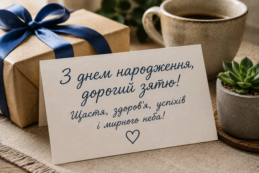 Привітання зятю з днем народження від тещі - добірка приємних побажань